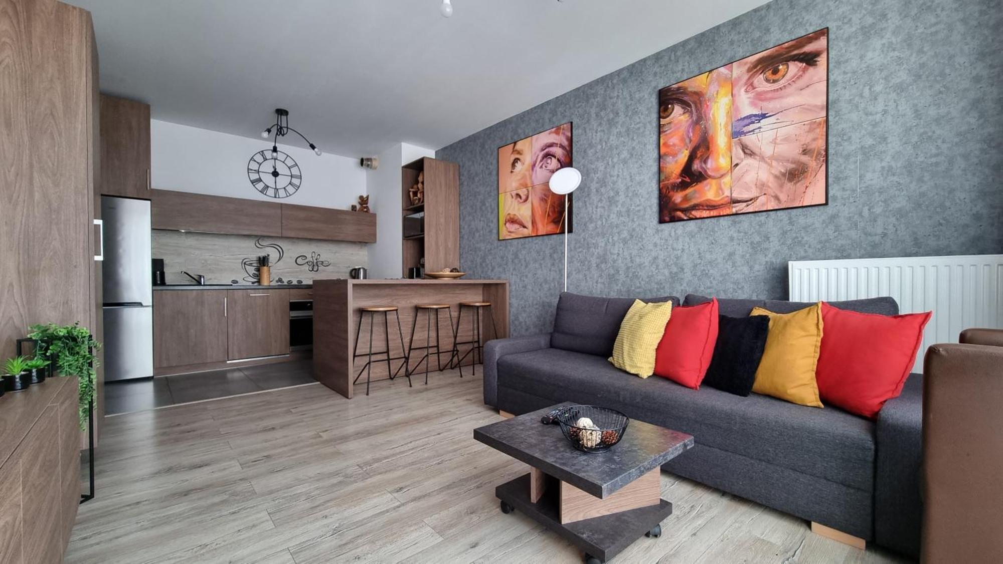 Apartment Q Gold-trzy Pokoje, Manufaktura, Garaz Gratis, Tv Max, Fv, Gwarancja Zadowolenia